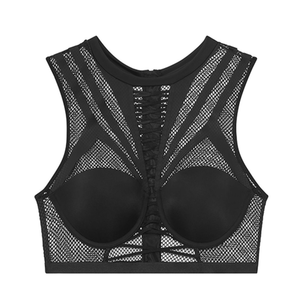 VICTORIAS SECRET VS BALMAIN HIGH NECK BALCONET BRA